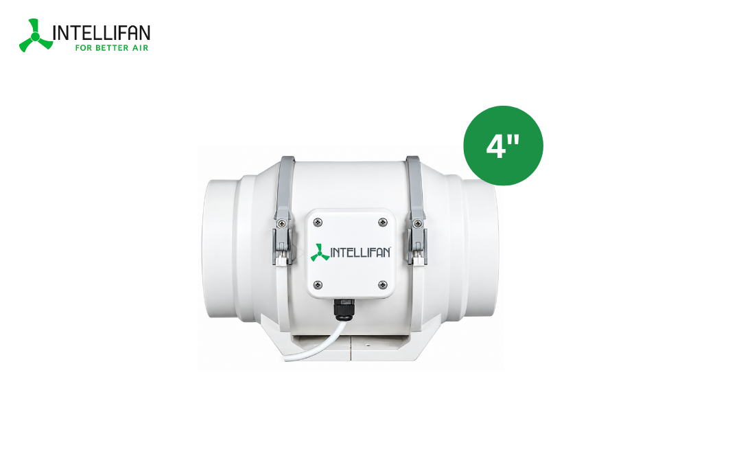 IN ID-100P 100 mm Mixed Flow Inline Fan