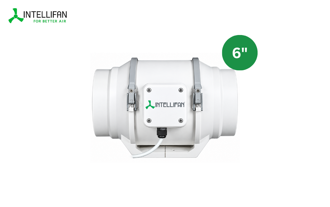 IN ID-150P 150 mm Mixed Flow Inline Fan