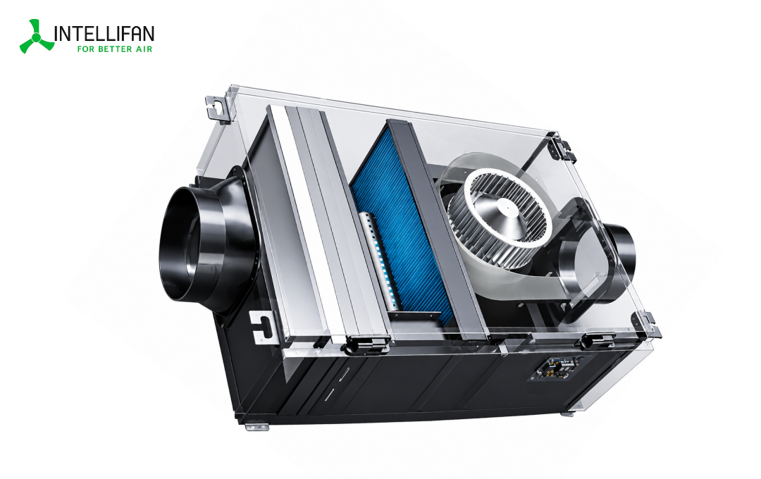 180 CMH Fresh Air Ventilation System with HEPA Filtration