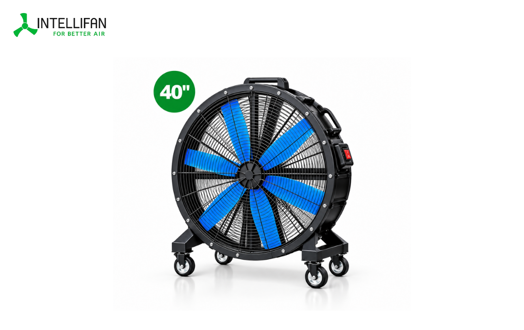 Heavy Duty Industrial Air Circulator Pedestal Fan