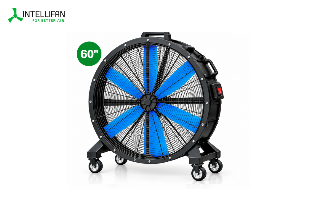60 Inch Air Circulator / Floor Fan by INTELLIFAN