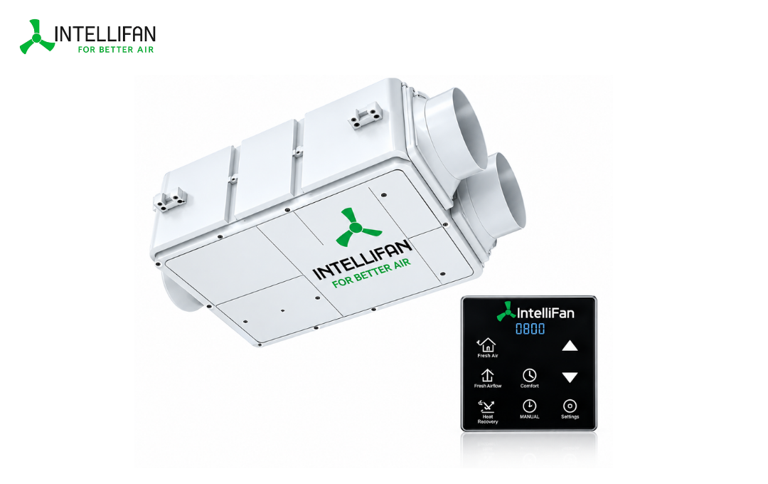 Hybrid Fresh Air Ventilation System with Air Recirculation